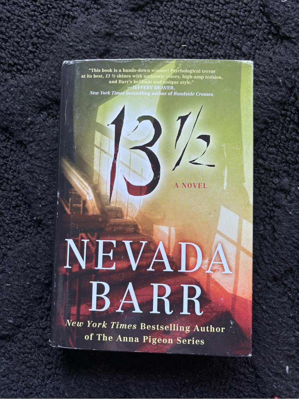 Nevada Barr 13 1/2 Hardcover 2009 Vanguard Press English Thriller Suspense